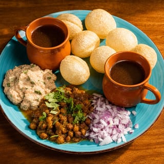 Aani's Pani Puri Plate